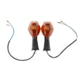 thumbnail image 2 of Luces de señal intermitentes para cicleta, luces intermitentes de lámpara indicadora de repuesto delanteras traseras para DL Amarillo, 2 of 4