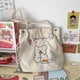 thumbnail image 4 of Corduroy Tote Bag Casual Shoulder Handbag Cute Shopping Bag Daily Bag for Women GirlsBeige, 4 of 5