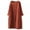 Orange, variant on Aoochasliy Fall Dresses for Women Vintage Pockets Corduroy Solid Color Long Sleeve Loose Casual Dress