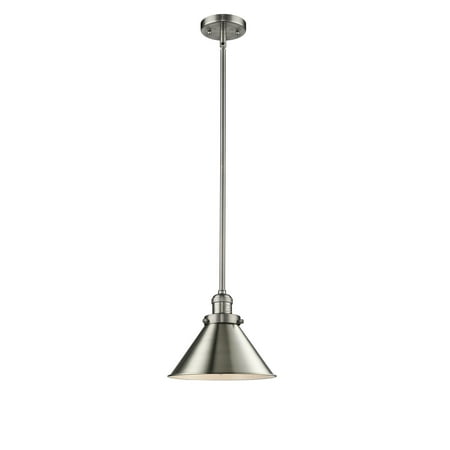 

Innovations Lighting 201S Briarcliff Briarcliff 1 Light 10 Wide Pendant - Nickel