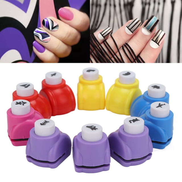 Hole Puncher Shapes, Hole Puncher For Crafts Mini Multiple Patterns For Nail Art For Scrapbooking