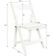 thumbnail image 5 of Upholstered Folding Chairs, Space-Saving Design / Perfect for Special Occasions, 4-Piece Collection, 5 of 6