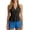Black, variant on IWRICH Women's Summer Flowy Halter Top Cute Beach Tank Tops Going out Sleeveless Deep V-Neck for Concert Vacation Party Yellow XL