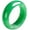 8, variant on Men's and Women's Jade Ring, Jade Tail Ring, Ice-Waxy Green Jade, Men's Green Jade Finger Ring