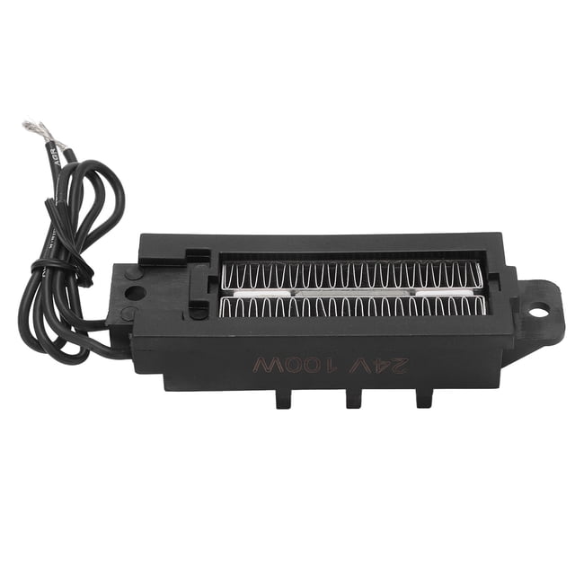 24V 100W PTC Élément Chauffant Thermostatique Chauffage Résistant à l'Air PTC avec Support