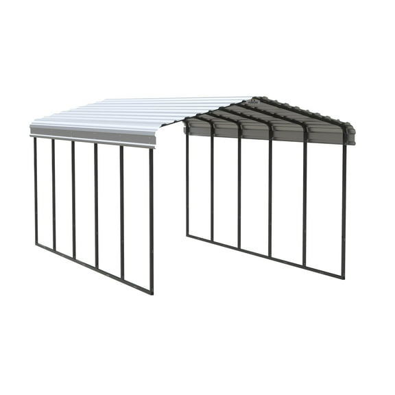 Arrow 24 x 12 x 9 ft Eggshell Carport