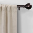 thumbnail image 3 of Better Homes & Gardens 1" Oil-Rubbed Bronze Metal Ball Single Curtain Rod 32-120", 3 of 8