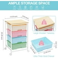 thumbnail image 3 of Utility Cart with 4 Drawers,Rolling Storage Cart with Drawers,Storage Rolling Drawer Cart, 3 of 9
