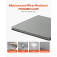 thumbnail image 6 of VEVOR Twin Size Bunkie Board, 1.5 in Bed Board Slats with 200D Oxford Cloth, Wooden Mattress Support for Twin Size Bed, Easy Assembly Support under Mattress, 2 Piece, Gray, 6 of 8