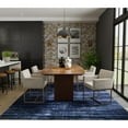 thumbnail image 2 of Feizy Deja Modern Solid, Blue/Black, 2' x 3' Accent Rug Easy Care Stain Resistant Pet & Kid Friendly Casual Floor Rug for Living room Bedroom, 2 of 8