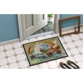 thumbnail image 2 of Carolines Treasures JMK1037MAT Buzzards Sailboat Race Door Mat Indoor Rug or Outdoor Welcome Mat 18x27 Doormat  27"L x, 2 of 4