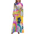 thumbnail image 1 of Vestido largo de esperanza vestido de verano mujer 2024 Vestido de verano para mujer vestidos de noche mujer, 1 of 4