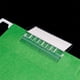 thumbnail image 4 of Pestañas y separadores transparentes para colgar archivos, juego de 120 piezas, ideales para una rápida identificación de archivos, duraderos, fáciles de leer, diseño en ángulo blanco de 2, 4 of 5