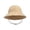 Khaki, variant on Fgnfyis Kids Hats Solid Color Fisherman Style Wide Brim Sun Protection Outdoor Play Adjustable for Boy Girl Kids Bucket Hat Gold M