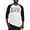 Black/White, variant on CafePress - Mens I Adore Her Matching Baseball Jersey - Cotton Baseball Jersey, 3/4 Raglan Sleeve Shirt