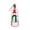 B, variant on Recordable Christmas Tree Message in a Bottle Ornament, Voice Recording Holiday Keepsake with Playback, Snowy Scene Glass Bottle Decoration for Tree and Home (A)