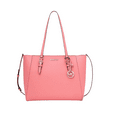 thumbnail image 2 of Michael Kors Charlotte Large 3-in-1 Tote Crossbody Handbag Leather (Tea Rose), 2 of 5