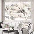 thumbnail image 2 of Designart - Indigold Grey Peonies IV - Farmhouse Canvas Art, 2 of 2