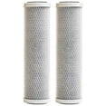 thumbnail image 2 of CLEAR2O RV Advanced Solid Carbon Universal Filter, 5 MICRON, 2 Pack, White, 10" x 2.5", Reduces Heavy Metals, Chlorine, Bad Taste & Odors (CTO1102), 2 of 7