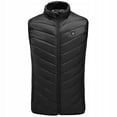thumbnail image 2 of Lishi Intelligent USB Electric Heating Vest Jacket - 9-zone Heating, Constant Temperature, Cotton Material, 5XL, 2 of 5