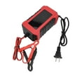 thumbnail image 4 of 1pc 6A Car Battery Charger 12V Lead-Acid Batteries Charger 9-Stage Battery Charger ABS Red Color AC110-220V(50-60Hz), 4 of 11