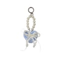 thumbnail image 6 of Trendy Plush Keychain Charm with Embroidered Lace Heart Pearls Detailing for Fashionable Accessories Girls Bag Pendant, 6 of 8