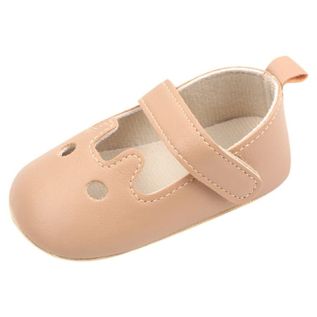 

QIANGONG Toddler Shoes Summer Toddler Shoes Boys And Girls Sports Flat Bottom Lightweight Hook Loop Cartoon (Color: Pink Size: 2 )