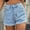 Light Blue, variant on Rezuofi Shorts for Women Trendy 2025 Casual Summer Drawstring Shorts with Pockets Beach Loose Elastic Waist Vacation Clothes