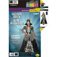 thumbnail image 4 of Skeleton Queen Costume for Women, Large Size, Partyholic, 4 of 4