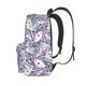 thumbnail image 3 of Disketp Lavender Flowers Mochila Escolar de Gran Capacidad y Peso Ligero, Mochila de Viaje Ideal para Escuela, Trabajo y Uso Diario, Cómoda y con Estilo, 3 of 8