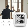 thumbnail image 1 of Digital Hygrometer Thermometer Indoor Hygrometer Mini Room Thermometer with Humidity and Temperature Monitor Accurate Hygrometer for Home Greenhouse Office School, 1 of 8