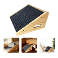 thumbnail image 6 of Dog Ramps for Small Dogs, Dog Steps for Couch with Non-slip Cover & Pads, Gentle Slope Ramp for Dogs to Get on Bed, Couch, Patio, Window Sill, Car, Easy up and down Pet Ramps for Puppy, Cats, 6 of 7
