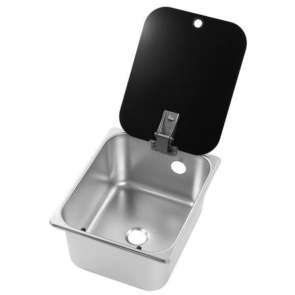 RV Single Bowl Sink,RV Kitchen Sink 300x240x150mm RV Kitchen Sink Dropin Kitchen Sink Tailored for Perfection