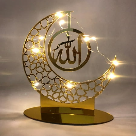 

Ramadan Acrylic Decorations for Home Table for Islamic Party Supplies