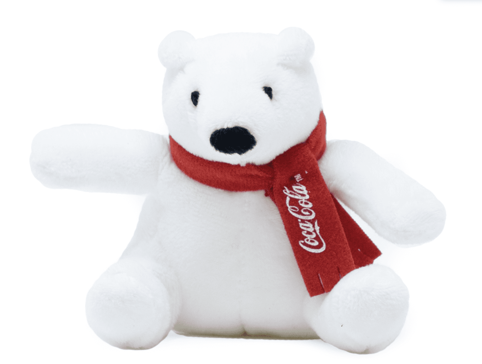 coca cola polar bear squeezie-stress ball squishy 