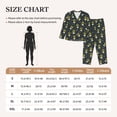 thumbnail image 4 of Balery Ballerina Frogs Pattern Pajama Sets for Women Long Sleeve 2 Piece Sleepwear Loungewear Sets Soft PJ's with Pockets Long Sleeve Comfy Pj Sets-Small, 4 of 7