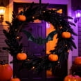 thumbnail image 4 of Realistic Black Bats Ornament Plastic Bats Wall Mount Decor Spooky Halloween Decor For Front Door Window Wall Porch Party Layout, 4 of 6