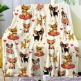 thumbnail image 2 of Chihuahua Blanket Gifts for Women Chihuahua Lovers Adults,Flannel Chihuahuas Dog Blanket for Couch Sofa Bed Gifts for Christmas Thanksgiving 50"x40", 2 of 7