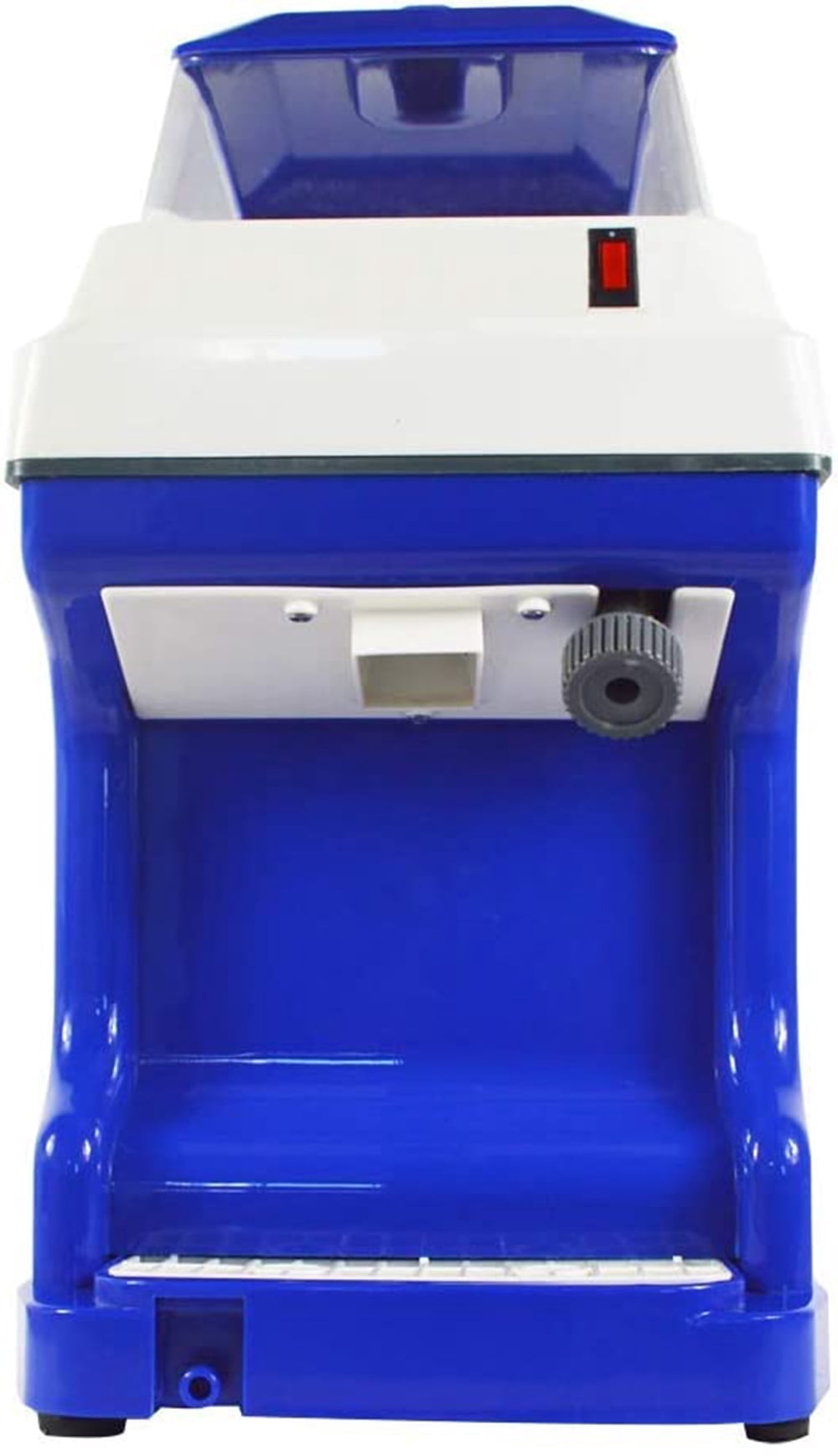 INTBUYING Ice Shaver Ice Fully Automatic Ice Tube Crusher Ice Breaker Commercial Use with Dust Cover