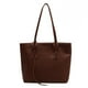 thumbnail image 1 of Nuevo bolso de mano retro de moda para estudiantes universitarios, bolso de un solo hombro, bolso de PU de gran capacidad para ocio, marrón, 1 of 6