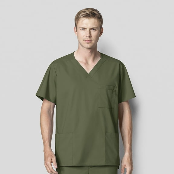 WonderWink WonderWORK 103-Men's V-Neck Scrub Top