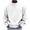 White, variant on LEKWK Crewneck Sweatshirts for men Long Sleeve Casual Pullover Activewear Athletic Tops Classic Fit Comfortable Basic Fall Winter Shirt for Gym Workout Running Outdoor Black S