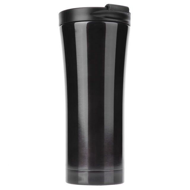 Termo Botella térmica de vacío de acero inoxidable Taza aislada de té de café unisex (negro JShteea Libre de BPA