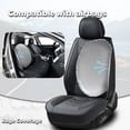 thumbnail image 6 of Car Seat Cover for TOYOTA CAMRY 2026, Waterproof PU Leather Full Set of 5 Seats Non-slip Beautify Interior, Black Car Seat Covers, Protect Car Seats, 6 of 9