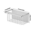 thumbnail image 3 of sruoe Bathroom Shower Organizer, Bathroom Storage, Shower Caddy Organizer, Bath Racks for Shower, Wall Mounted Rustproof Standing Storage Rack for Bathroom, 3 of 7