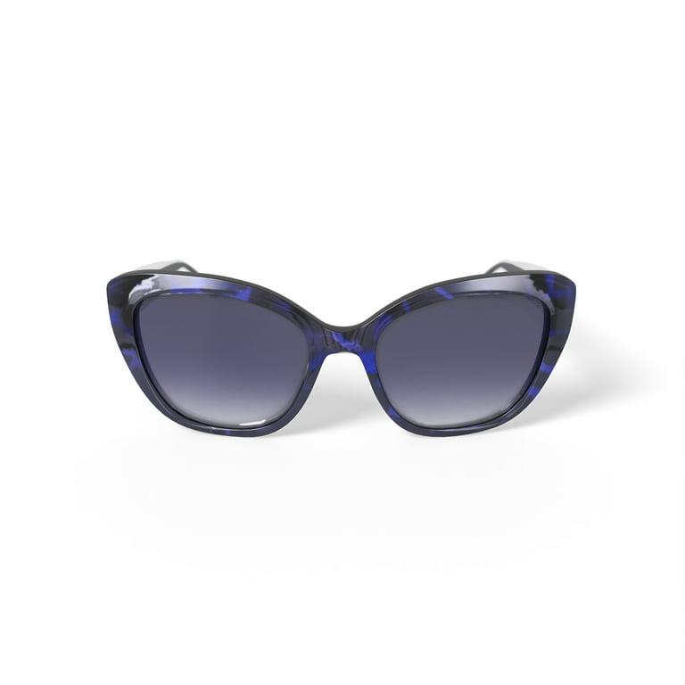 Christian Siriano Rx'able Womens Sunglasses, Ophelia, Blue