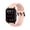 E, variant on Silicone Sports Sweat Proof Solid Color Watch Band With Convenient Adjustment And Wide Compatible Smartwatch