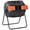 Orange, variant on Portable Shower Tent with Solar Shower Bag, Privacy Shelter for Camping, Dressing Changing Room, Blue OxFabric, 55.1x55.1x90.6 inches