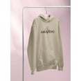 thumbnail image 3 of Amazing Daisies Bouquet Hoodie Women -Image by Shutterstock, Female 4X-Large, 3 of 4