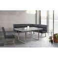 thumbnail image 7 of Armen Living Fenton Contemporary Dining Table with Cement Gray Top, 7 of 7